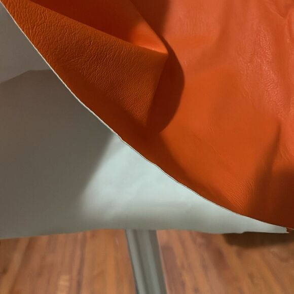 NWT Naked wardrobe faux leather long sleeve open back mini pullover dress - Picture 6 of 8